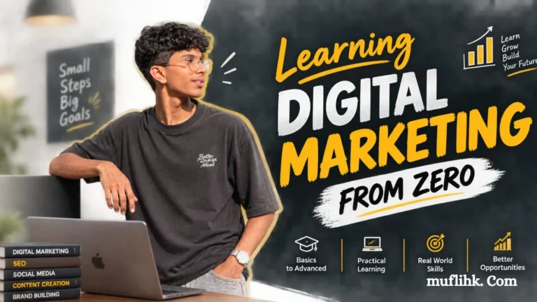 Learning digital marketing from zero